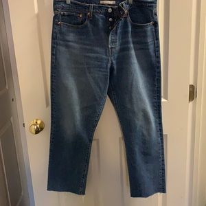 Levi’s  wedgie straight leg jeans